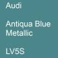 Preview: Audi, Antiqua Blue Metallic, LV5S.